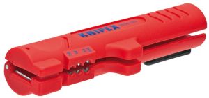 Инструмент для снятия оболочки с плоского и круглого кабеля KNIPEX 16 64 125 SB KN-1664125SB ― BESSEY SHOP