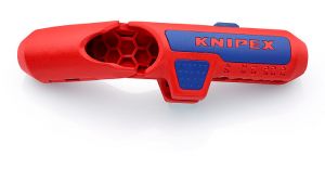 Универсальный инструмент для удаления оболочки (для левшей) KNIPEX ErgoStrip 16 95 02 SB KN-169502SB ― BESSEY SHOP