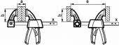 Струбцина для работы одной рукой EZ BESSEY EZ30-6
