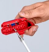 Универсальный инструмент для удаления оболочки KNIPEX ErgoStrip 16 95 01 SB KN-169501SB